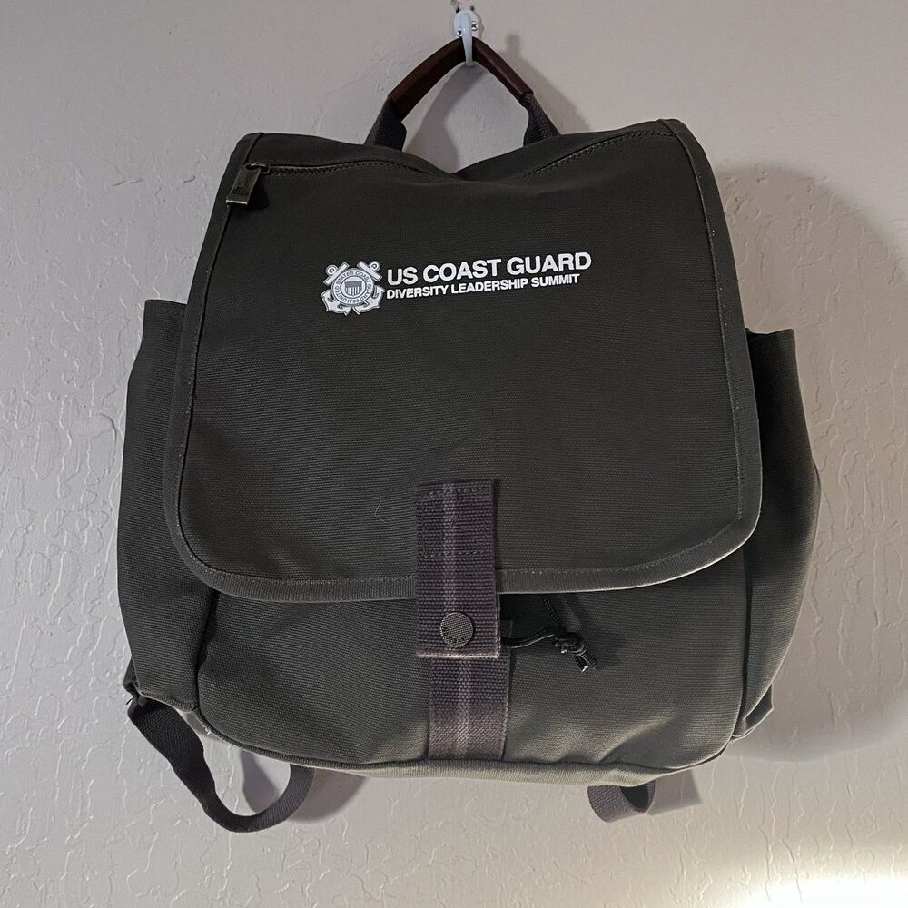 Atchison By Bic US Coastguard Diversity Leadership Team Canvas Backpack